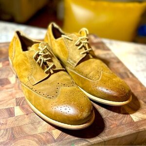 Men's Tan Leather Brogues